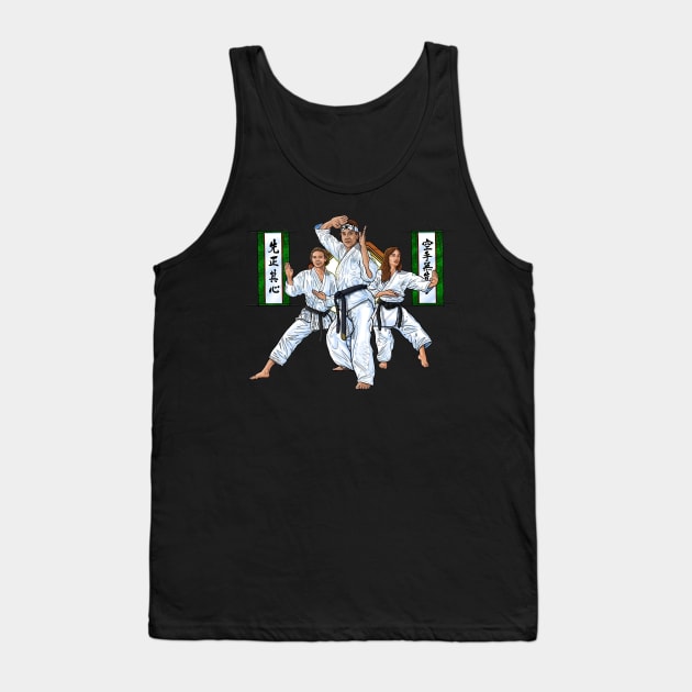 Karate kid vs cobra kai Tank Top by loveislive8